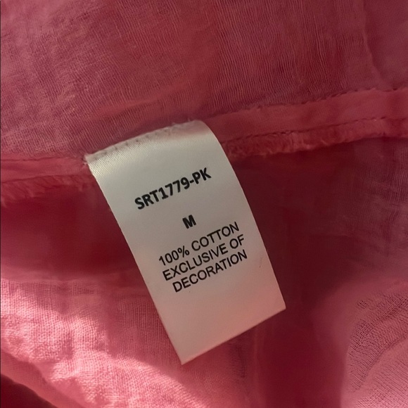 THML Womens Dress Pink and Red Patterned Mini Dress Medium - Picture 4 of 10